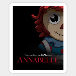 The Real Annabelle Sticker